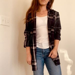 Levi’s hooded flannel